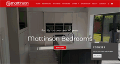 Desktop Screenshot of mattinsonbedrooms.com